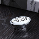 Ceramic Elegant 16mm Wardrobe Cupboard Cabinet Pull Handle Knob Hole Pitch
