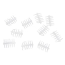 10pcs/lot Carp Fishing Boilie Inserts Hair Rig Fishing Bait Double Ring Clear Stoppers Carp Fishing Tackle Hair Stop