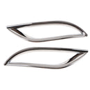2 Pieces Auto Car Rear Bumper Fog Light Cover Trim For Chevrolet Malibu XL 2016-2018