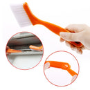 Multipurpose Window Track Cleaning Brush Keyboard Cranny Dust Shovel Tool