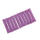 10Pcs Concave Perm Hot Roller Curl Wave Rods Salon Home Hair Styling DIY Tools