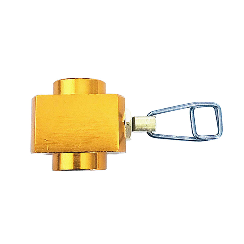 1 Piece Propane Refill Adapter Connector Gas Cylinder Tank Adapter 6.30x2.95x1.88cm