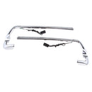 2x Saddlebag Filler Support LED Lights Clear Lens for Harley Street Glide FLHX 14-18