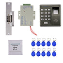 RFID Card Fingerprint Door Access Control System with 10 Key Cards