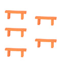 5 Pieces Micro Landscape Decor Couples Bench Ornament Garden DIY Crafts
