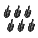 6 Pieces Universal Bumper Roof Air Vortex Generator Shark Fin Decorative