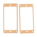 Set of 2 Neck and Bridge Pickup Frame Mounting Rings for LP Guitar Cream