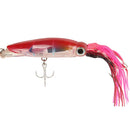 New Octopus Squid Skirt Fishing Bait Lure 24 x 3cm Large Bait - Red