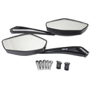 Pair Universal CUSTOM Motorcycle Motorbike Rearview Side Mirrors 8mm 10mm