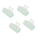 Plastic Hair Rollers Curlers Bangs, Women Bangs Hair Styling Tools, Cling Rollers Curlers Hair Rollers - Pack of 4