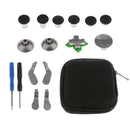 All in 1 Replacement Bumper Trigger Buttons Bullet Set for XBOX One Elite Black