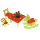 Wooden Kindergarten Assembly Blocks Set Family Kids Interactive Games Kids Intellectual Development Toy