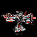 3D Metal Puzzle Jigsaw - DIY Advanced Spaceship Battleship Stainless Steel Science Model Building Assemble Toy Home Decor Souvenirs