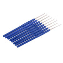 8 Sizes Knitting Crochet Hook Needles Locking Needle Clips Weaving DIY Tools