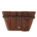 Wooden Garden Planters Indoor Outdoor Plants Flowers Pot Square Display