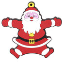 3D Cartoon Merry Christmas Santa Shaped High Speed USB 2.0 Flash Drive Memory Stick U Disk 256GB