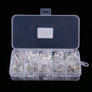 380 Pieces Auto Car Starter Lock Reed Cylinder Gasket Plate Kit for Honda