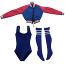 1/6 Scale Sports Wear Female Baseball Uniform Jacket Coat Socks Women Clothes For 12" Action Figure