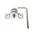 Mounting Adapter Metal Flat Bottom + Screw +Allen Key for Gopro Hero 5 - Silver -Increase the Stablility of Your Device