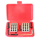 Pair 1-2-3 Block Set 0.0001'' Precision Matched Milling Machinist 23 Holes - with Screws Wrench Case
