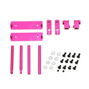 RC Drift Car Upgrade Frame Parts Invisible Shell Columns Pink for Sakura XI