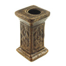 Square Ceramic Bronze Pillar Model for 1:12 Dolls House Fixtures Fittings Craft Kit