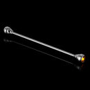 Men Fashionable Shirt Collar Decoration Rhinestone Charms Tie Clip Clasp Bar Pin Party Suit Jewelry Gift Golden