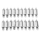 20 Pieces Alloy Cylinder Needle Charm Pendant For Jewelry Making Accessories
