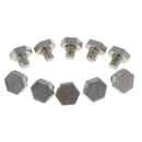 10Pcs/Lot Spinning Top Parts Kits Metal Performance Alloy Gyro Fighting Accessories Bolts Screws Fight Toys