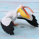 Realistic Animal Toy Figures Realistic Animals for Zoo - Pelican Family Model Toys Birthday Party Toys