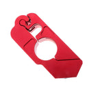 CNC Alloy Anti-Theft Brake Lever Lock - Motorcycle Handlebar Lock for Quad Dirt Bike Scooter Moped ATV (Red)