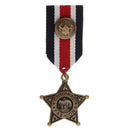 Vintage Men Medal Badge Rock Punk Biker Clothing Fashion Costume Brooch Pin