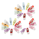 25 Pieces Plastic Quilter Holding Wonder Clips Clamps for Sewing Crafts Quilting Binding