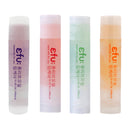 4 Pieces Natural Fruit Flavor Chapstick Therapeutic Lip Balm Cream for Dry and Chapped Lips
