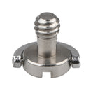 Mini 1/4'' D-Ring Screw Stainless Steel for DSLR Cam Camcorder Camera Tripod Quick Release QR Plate LS-034