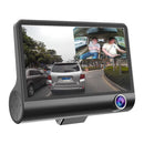 High Quality 4'' Three Lens HD Car DVR Dash Cam Video Recorder Loop Recording