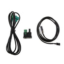 Black Car USB AUX Switch Socket Cable For BMW 3 5 Series E87 E88 E89 E90 E91 E93 F25 Z4 X5 X6