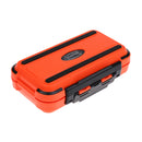 Lightweight Pocket Design Double Layer Design Fishing Tackle Box Fishing Lure Box Bait Hook Storage Case L Orange