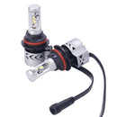 2 Pieces IP68 9007 XHP50 12V 40W 6000LM Halogen Headlight Car Driving Light Lamp Bulb 6500K