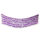 Home Wedding Decor Baby Shower Party Favors Tulle Table Skirt Table Decor Tutu Cover with Stickers Purple