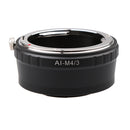 Lens Mount Adapter AI-M4/3 Ring for Nikon AI Lens to Micro 4/3 M4/3 Cameras