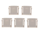 5 Pieces Hot Shoe Cover Protector Cap for Canon Nikon Olympus Pentax DSLR SLR ( Gray )