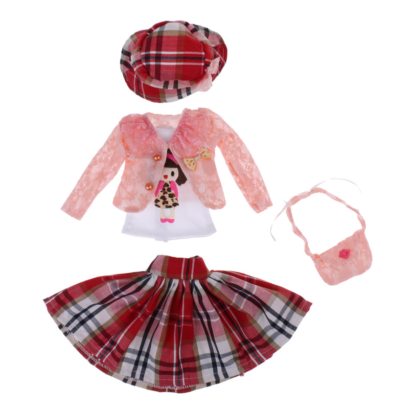 1/3 BJD Fancy Coat Vest Hat Handbag Set Clothes for 60cm Fairy Night Lolita Doll SD LUTS DOT