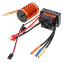 Waterproof F540 3930KV Brushless Motor +45A ESC for 1/10 1/12 RC Car Truck Boat