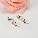 3 Pairs of Earrings Christmas Gift Santa Snowman Stud Earrings Earrings Set