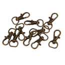 10x Swivel Trigger Clip Lobster Clasp Snap Hook Key Ring Chain Findings 3.6cm