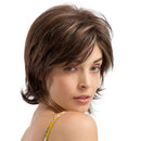 Natural Curly Pixie Cut Layered Wig For Women Human Hair With Side Fringe