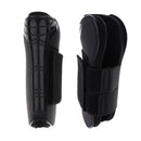 Neoprene Lined Brushing Boots Horse Full Protect Front Leg Equestrian Black