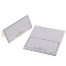 25 Vintage White Blank Place Name Card Wedding Table Cards Supplies