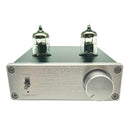 Aluminum TUBE-01 6J1 Tube Buffer HIFI Preamplifier for MP3 Player Computers Silver